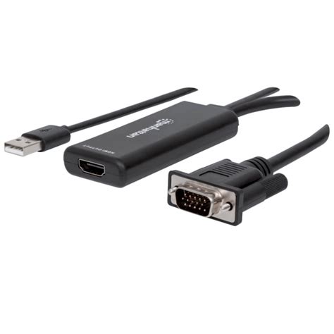 Adaptador Manhattan Vga Usb A Hdmi Pc House Informatica