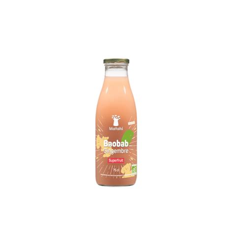 Boisson Superfruit Baobab Gingembre Bio Matahi Cl Kodamer