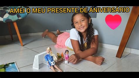 Abrindo Meu Presente De Anivers Rio Duda Medeiros Youtube