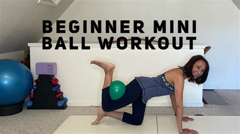 Pilates Mini Ball Workout Beginner Youtube