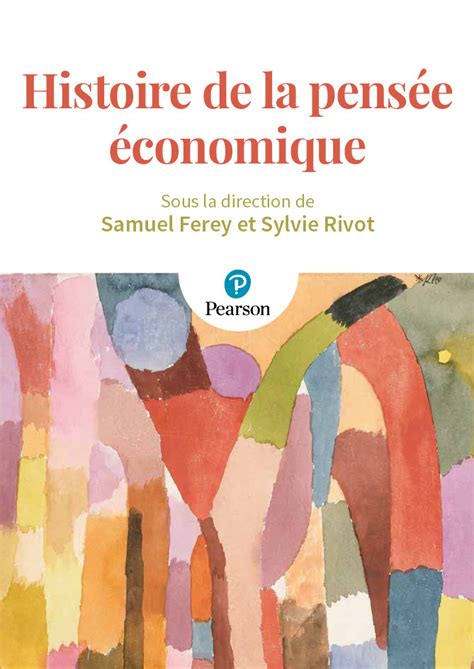 Histoire de la pensée économique Pearson France