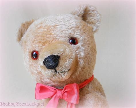 German Vintage Teddy Bear Made 1950s Or Earlier By Hermann Etsy