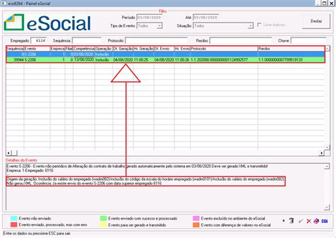 Erro Esocial J Existe Envio Do Evento S Data Superior Wiki