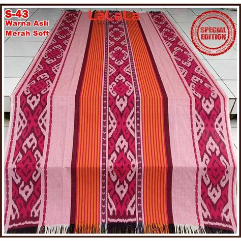 Jual Kain Tenun Ikat Blanket Etnik Asli Motif Dayak Sumba NTT Asmat