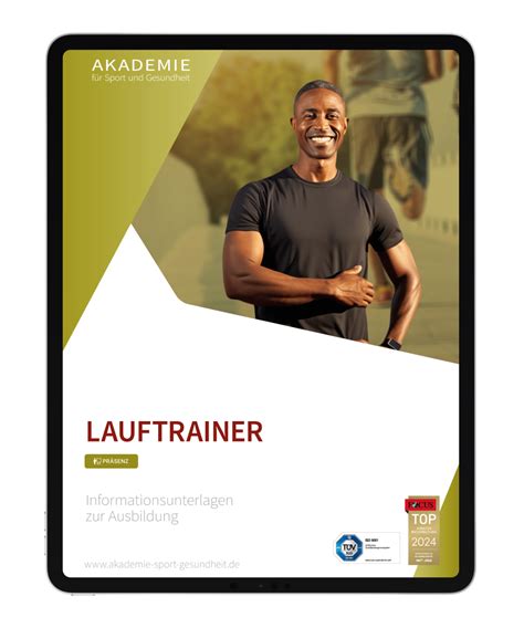 Lauftrainer Ausbildung Kostenloses Infomaterial