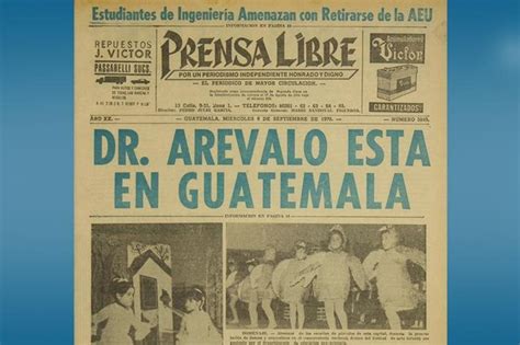 JUAN JOSÉ ARÉVALO Biografía como Presidente gobierno reforma