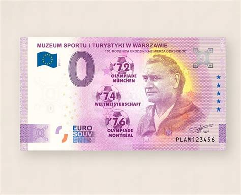 Banknot 0 Euro 2021 Polska Kazimierz Górski 11395850668 Allegro pl