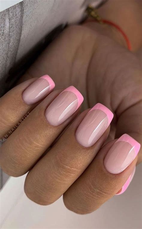 A Guide To Creating The Perfect Pink French Tip Nails The Fshn