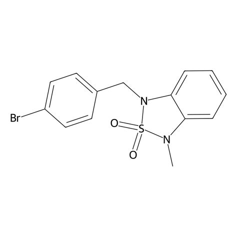 Buy 1 4 Bromobenzyl 3 Methyl 1 3 Dihydrobenzo C 1 2 5 Thiadiazole 2