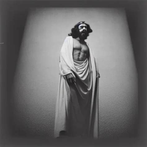 Photo Of Jesus Christ By Diane Arbus Black And White Stable