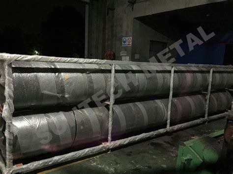 Explosive Welding Nickle Alloy Bimetallic Clad Pipe Welded Pipe And