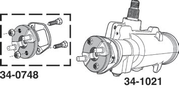 Quick Ratio Power Steering Gear LMC Truck