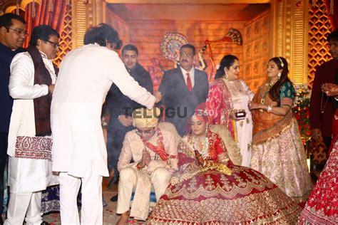 Celebs at Jhanvi Narang - Adithya Wedding