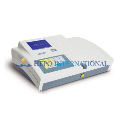 High End Performance Photometer Keyboard Semi Auto Chemistry Analyzer