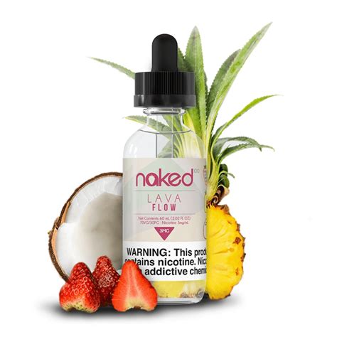 Naked Lava Flow E Liquid 50ml Stylex Cloud