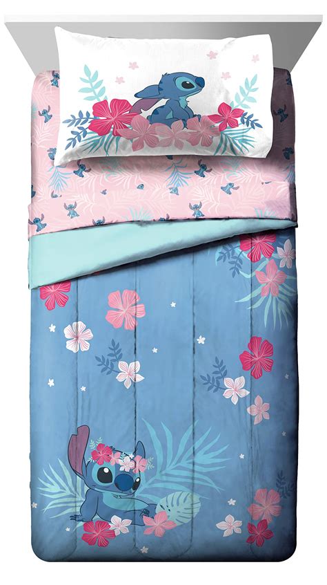 Jay Franco Disney Lilo Stitch Paradise Dream Piece Twin Bed Set