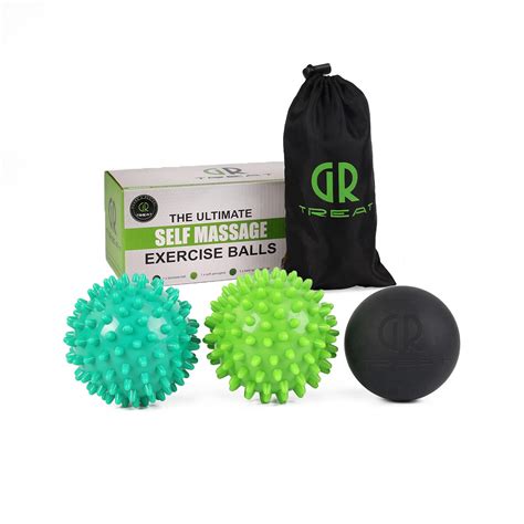 Relax Myofascial Trigger Point Mobility Massage Ball Peanut Lacrosse