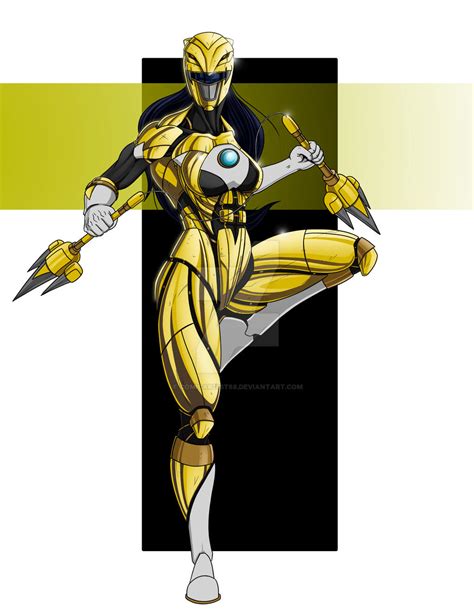 Yellow Ranger By Comicartist88 On Deviantart