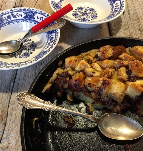 Bourbon Brioche Bread Pudding The Lemon Apron