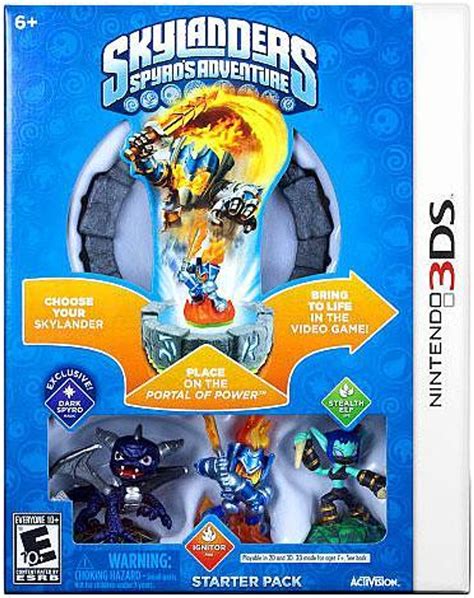 Skylanders Spyros Adventure Nintendo 3ds Spyros Adventure Starter Pack