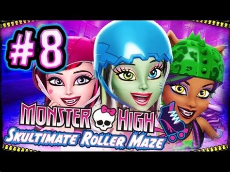 Monster High Skultimate Roller Maze Walkthrough Part 8 Wii 3DS DS