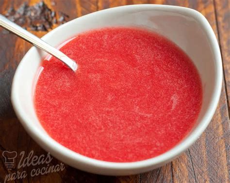 Cómo hacer Coulis de Fresa Receta Fácil IdeasParaCocinar