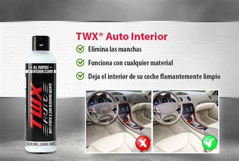 Limpiador de interior de vehículos multipropósito TWX Auto