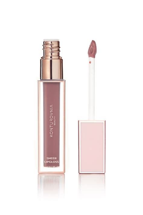 SHEER LIPGLOSS BŁYSZCZYK PINK NUDE Kosmetyki i akcesoria do makijażu Konturovnia