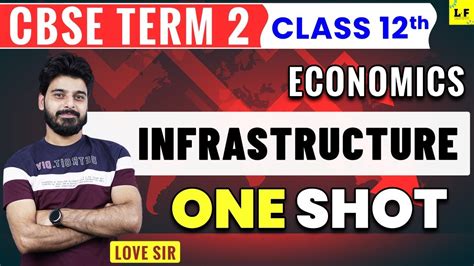 Cbse Class 12 Economics Infrastructure One Shot Revision By Love