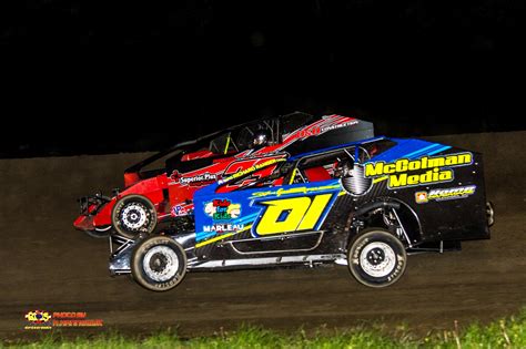 Raabe Earns First Dirtcar 358 Modified Win At Brockville Brockville