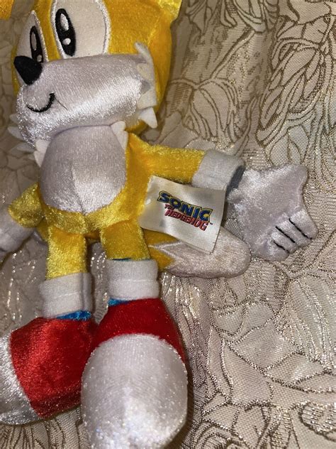 Mavin Tomy 25th Anniversary Sonic The Hedgehog Tails Plush 8” Factory