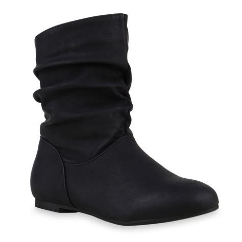 Mytrendshoe Damen Schlupfstiefel Stiefeletten Kaufland De