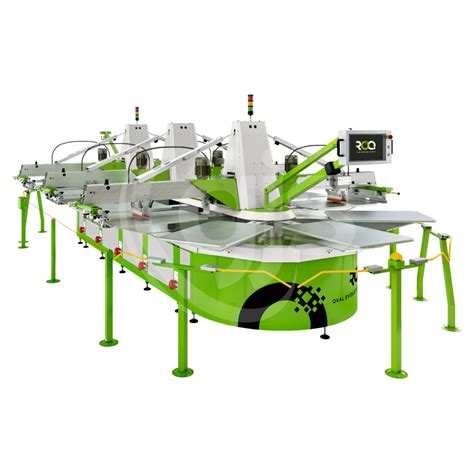 Roq Oval Evolution Screen Printing Machine