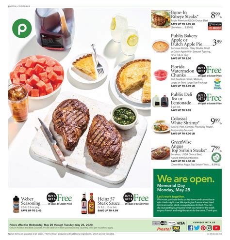 Publix Weekly Ad 52020 52620 Sneak Peek Preview Publix Weekly