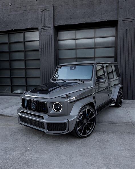 Mercedes AMG G 63 Arabian Grey With Brabus Widestar Program Mercedes