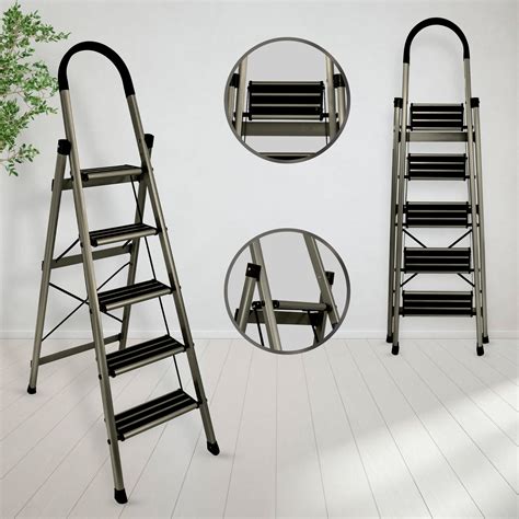 Aluminium Premium Gold Step Ladder At Best Price Aluminium Premium