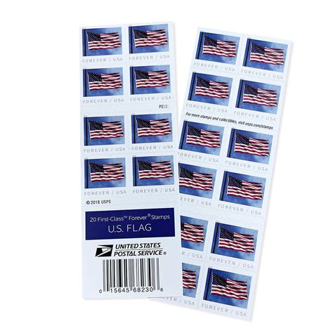 2019 Us Flags Forever First Class Postage Stamps｜us First Class Stamps