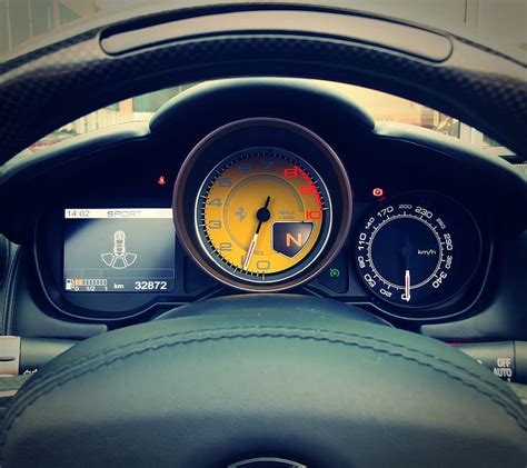 Ferrari Speedometer Wallpaper