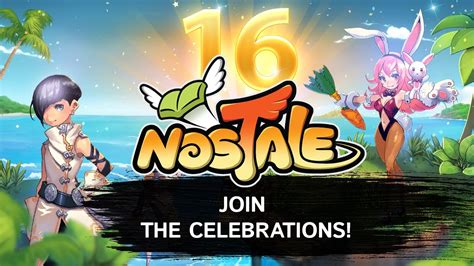 🥳 Join The Nostale 16th Birthday Bash 🥳 Youtube