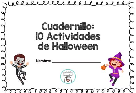 Cuadernillo Imprimible Actividades De Halloween Profe Social