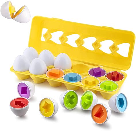 Bebê montessori brinquedos educativos egg puzzle jogos crianças