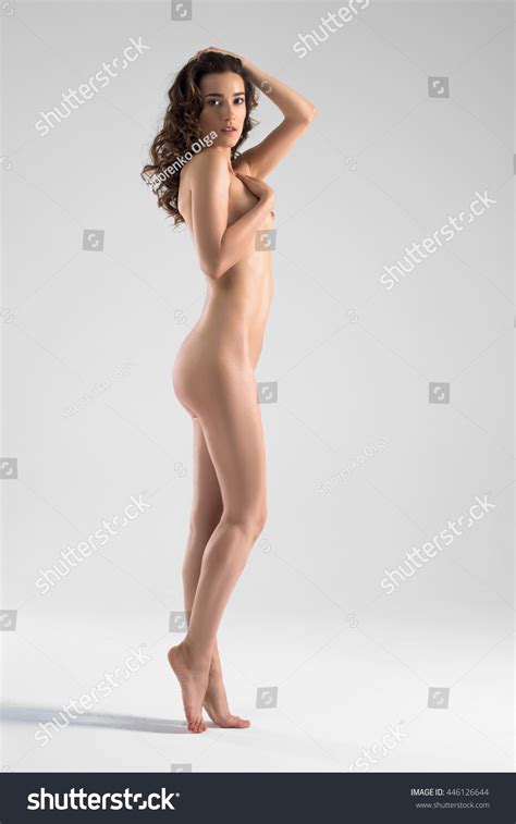 Beautiful Naked Woman Standing Tall On Stock Photo Shutterstock