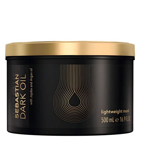 SEBASTIAN PROFESSIONAL Профессиональная маска DARK OIL разглаживающая ...