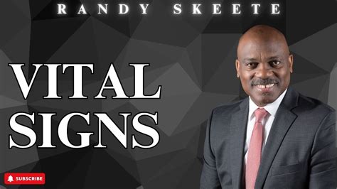 Vital Signs Randy Skeete Youtube