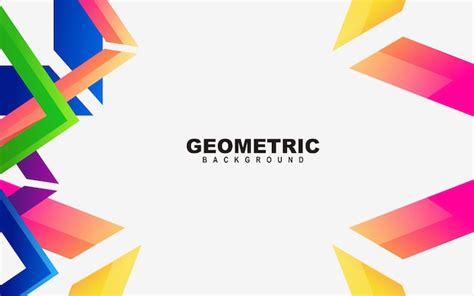 Free Vector | Geometric shapes abstract background design modern