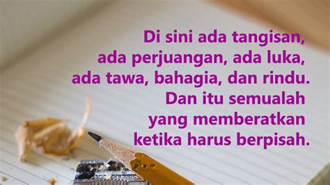 Kata Kata Buat Perpisahan Sekolah Homecare24