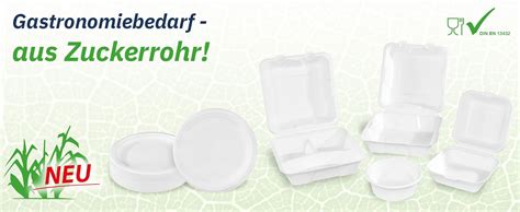 Hypafol Zuckerrohr Box Teilig St Ck I Formstabile Einwegschalen