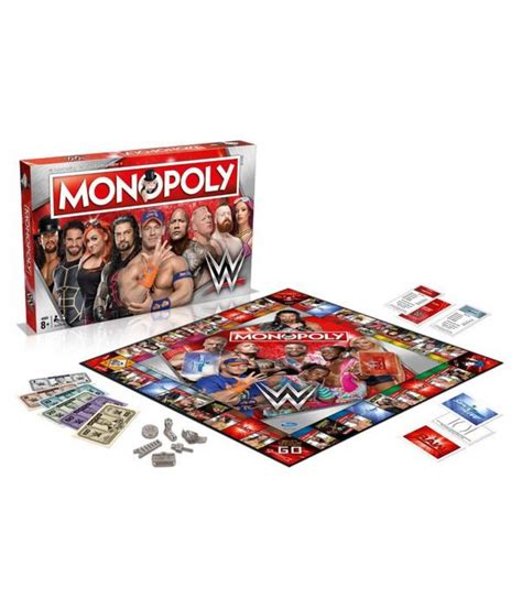 Настільна гра Monopoly WWE Монополія WWE Реслінг Winning Moves