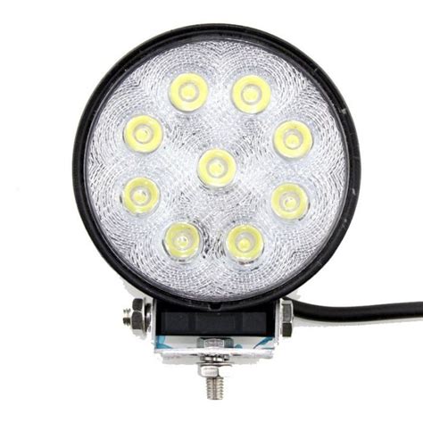 Phare Led Additionnel W Mm Rond Universel