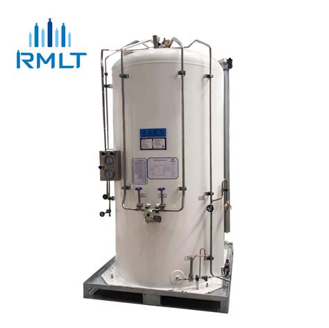 2m3 2000 Liters Lar Lo2 Ln2 LNG Microbulk Tank Mini Cryogenic Liquid